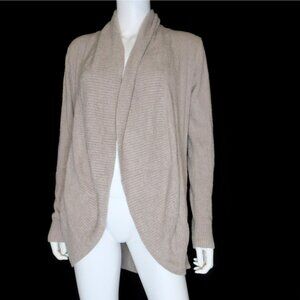 Barefoot Dreams CozyChic Lite Circle Cardi Dove Gray Cozy Cardigan Women's XS